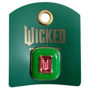 Universal Studios Wicked Movie Merchandise  Green and Pink Ring